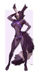 2026 absurd_res anthro biped breasts clothed clothed_anthro clothed_female clothing countershade_torso countershading digital_drawing_(artwork) digital_media_(artwork) female fingers front_view fur hi_res looking_at_viewer mammal navel pgm300 solo standing tail