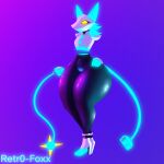 android anthro blue_body blue_fur clothing curvy_figure deltarune electrical_plug eyelashes felid feline felis female floating_hands fur genitals glowing glowing_body glowing_eyes glowing_fur glowing_genitalia glowing_pussy hi_res high_heels holding_object holding_weapon hourglass_figure huge_hips huge_thighs machine mammal pussy retr0foxx robot solo standing tasque_manager thick_thighs undertale_(series) video_games weapon whip white_body yellow_sclera 