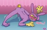 anal anal_orgasm anal_penetration anthro ass_up blush bodily_fluids butt cum dialogue dildo dildo_in_ass dildo_insertion drooling ejaculation erection fur genital_fluids genitals glitch_productions hands-free heart_eyes heart_symbol jack-o'_pose jax_(tadc) lagomorph leporid lixy_art lube male mammal nude object_in_ass orgasm penetration penis pose purple_body purple_fur rabbit saliva sex_toy sex_toy_in_ass sex_toy_insertion signature solo the_amazing_digital_circus