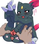  cute fingering pokemon red_eyes sneasel tagme 