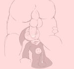 angoramon anthro anus backsack balls bandai_namco baseball_cap blush bodily_fluids butt clothing cum cum_in_mouth cum_inside digimon digimon_(species) duo english_text erection genital_fluids genitals hat headgear headwear hi_res impmon irrumatio kerchief lxzylux male male/male neckerchief neckwear oral penile penis penis_in_mouth perineum precum sex size_difference text throat_swabbing