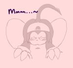 angoramon anthro aroused bandai_namco baseball_cap belly blush butt clothing digimon digimon_(species) duo english_text first_person_view hat headgear headwear hi_res impmon kerchief lxzylux male male/male navel neckerchief neckwear overweight text