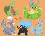 absurd_res amphibian animal_genitalia animal_humanoid anthro anus balls blue_body blue_fur blush bodily_fluids canid digital_media_(artwork) english_text feet felid female feral fur generation_1_pokemon generation_2_pokemon generation_3_pokemon generation_4_pokemon generation_5_pokemon genital_fluids genitals glameow group hair hi_res humanoid lying machop male mammal nintendo nude on_back on_side open_mouth penis pokemon pokemon_(species) politoed rear_view reptile scalie shinx simple_background sitting smile smug tail text tongue treecko whyvern