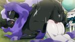  1girl animal_sexualization bestiality calyrex dagasi gardevoir grass hetero highres outdoors penis pokemon pokemon_(creature) pokemon_focus portal_(object) sex spectrier sweatdrop testicles uncensored vaginal 