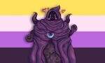 6_eyes ambiguous_gender blush calamity_(terraria_mod) charm_(jewelry) cloak cloak_only clothing digital_drawing_(artwork) digital_media_(artwork) eldritch_being flowing_cape glistening glistening_eyes heart_symbol hood hooded_cloak hooded_robe huggable humanoid jewelry lgbt_pride mage_robe multi_eye nacurenyzernomex narrowed_eyes nonbinary_(lore) nonbinary_pride_colors pink_eyes pride_colors purple_body purple_clothing robe robe_only shadow_creature signus_envoy_of_the_devourer slightly_chubby slightly_chubby_ambiguous solo spiral_blush squint tentacles terraria wrinkled_skin wrinkles
