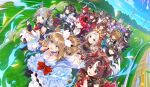  6+girls absurdres almond_eye_(the_changer)_(umamusume) almond_eye_(umamusume) animal_ears black_hair blast_onepiece_(umamusume) brown_hair buena_vista_(heroina_inocente)_(umamusume) buena_vista_(umamusume) chrono_genesis_(prismatic_curator)_(umamusume) chrono_genesis_(umamusume) colored_inner_hair curren_bouquetd'or_(umamusume) daring_tact_(umamusume) dream_journey_(reminder_of_dreamland)_(umamusume) dream_journey_(umamusume) ear_covers earrings fenomeno_(black_flames_of_the_righteous_spirit)_(umamusume) fenomeno_(umamusume) game_cg gentildonna_(regina_dei_fiori)_(umamusume) gentildonna_(umamusume) gold_ship_(red_strife)_(umamusume) gold_ship_(umamusume) gran_alegria_(smile_my_way!)_(umamusume) gran_alegria_(umamusume) grass grey_hair highres horse_ears horse_girl horse_racing_track horse_tail jewelry kitasan_black_(crowning_ooban)_(umamusume) kitasan_black_(umamusume) long_hair long_sleeves loves_only_you_(9927_wishes)_(umamusume) loves_only_you_(umamusume) multicolored_hair multiple_girls official_art oguri_cap_(starlight_beat)_(umamusume) oguri_cap_(umamusume) orfevre_(control)_(umamusume) orfevre_(umamusume) running sky smile special_week_(special_dreamer)_(umamusume) special_week_(umamusume) tail tamamo_cross_(fast_as_lightning)_(umamusume) tamamo_cross_(umamusume) umamusume win_variation_(dramatic_tutu)_(umamusume) win_variation_(umamusume) 