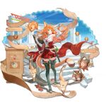  ! 1girl :3 :o ahoge animal_ears apple architecture arknights armpits bare_tree belt black_boots black_hair black_hoodie blunt_bangs blush book boots bow bracelet braid brown_hair cat cat_ears cat_girl cat_tail clear_sky cleavage_cutout closed_mouth clothing_cutout column dark-skinned_female dark_skin dress ear_bow elbow_gloves fingerless_gloves floating_hair flower fluff food fruit full_body gloves gold_bracelet green_apple green_eyes hair_ornament half_up_braid hand_up health_bar high-waist_skirt highres holding holding_book hood hoodie jewelry long_hair looking_to_the_side mole mole_on_armpit mushroom non-web_source official_alternate_costume official_art open_book open_mouth orange_hair outdoors papyrus_(arknights) papyrus_(the_next_side_quest)_(arknights) pepe_(arknights) pillar pleated_skirt red_bow red_ribbon red_skirt ribbon ruins sheath sheathed sidelocks skirt sky sleeveless sleeveless_dress solo sparkle stairs sweat sword tachi-e tail tail_ornament thigh_boots titi_(arknights) transparent_background tree triangle_hair_ornament walking weapon wenquangua white_belt white_dress white_flower white_gloves zettai_ryouiki 