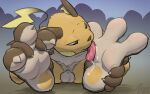 16:10 2026 3_toes 4_fingers absurd_res akins animal_genitalia anthro artist_name auto_foot_lick balls big_feet blush bodily_fluids body_blush brown_body brown_eyes brown_fur cel_shading chest_tuft dated day feet fingers flexible foot_blush foot_fetish foot_focus foot_grab foot_lick foreshortening fur generation_1_pokemon genitals half-closed_eyes hi_res licking line_tail male mammal murid narrowed_eyes nintendo orange_body orange_fur outside paws pokemon pokemon_(species) raichu rodent saliva saliva_on_foot saliva_on_tongue self_lick shaded sheath sitting sitting_on_ground smaller_version_at_source soles solo tail tan_body tan_fur text thin_tail toes tongue tongue_out tuft widescreen