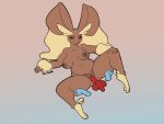  animal_genitalia animal_penis animated anthro breasts canine_penis chubby_female female genitals hand_on_leg knot lopunny nintendo nipples paws penetration penis pok&eacute;mon pok&eacute;mon_(species) pussy slightly_chubby solo srcook thick_thighs vaginal vaginal_penetration video_games 