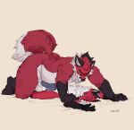 2026 age_difference all_fours animal_genitalia animal_penis anthro anthro_on_anthro ark_(monadofox) athletic athletic_anthro athletic_male balls bedding bedding_background belly bent_over blush butt canid canine canine_genitalia canine_penis claws dominant duo erection eyebrows father_(lore) father_and_child_(lore) father_and_son_(lore) flustered fox frottage fur genitals hand_holding hi_res incest_(lore) knot larger_dom looking_at_another looming lying male male/male mammal mature_anthro mature_male narrowed_eyes nude older_dom_younger_sub on_back oselotti overweight overweight_anthro overweight_male parent_(lore) parent_and_child_(lore) parent_and_son_(lore) penile penis penis_size_difference penises_touching sex sheath signature simple_background size_difference smile son_(lore) tan_background thick_thighs tuft vein zoru