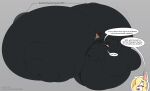  2025 anthro belly big_belly big_breasts big_butt blonde_hair blush breast_expansion breasts brown_body brown_fur brown_hair butt clothing copyright_symbol digital_media_(artwork) duo electronics english_text expansion eyes_closed eyewear female footwear francine_(powermaster1006) fur glasses gloves goggles green_eyes hair handwear hi_res huge_belly huge_breasts huge_butt huge_thighs hyper hyper_belly hyper_breasts hyper_butt hyper_thighs inflatable inflatable_suit lagomorph leporid mammal microphone mustelid musteline obese obese_anthro obese_female open_mouth overweight overweight_anthro overweight_female rabbit satsumalord speech_bubble stoat suit symbol text thick_thighs tilly_(satsumalord) true_musteline weasel white_body white_fur 