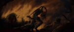 absurd_res anthro armor battle bayonet blood blood_splatter bodily_fluids canid canine car corpse death destruction excessive_blood female fire gore group gun hi_res hybrid hyena killing knife mace male male/female mammal maned_wolf melee_weapon mercenary multiple_deaths ranged_weapon rifle schiavonesca snuff spotted_hyena vehicle vehicle_destruction violence violence_focus weapon wounded