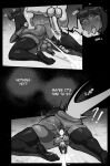 2025 4_eyes absurd_res after_anal after_sex ahegao andre_(cuchuflin) anus armwear backsack balls biped blush bodily_fluids butt butt_ripples butt_slap butt_squish clothing comic cuchuflin cum cum_expulsion cum_from_ass cum_in_ass cum_inside cum_on_ground cum_on_own_penis cum_on_penis cum_on_self cumshot detailed_background dialogue digital_drawing_(artwork) digital_media_(artwork) duo ejaculation english_text erection eye_roll fishnet_armwear fishnet_clothing gaping gaping_anus generation_1_pokemon genital_fluids genitals greyscale hair hands-free hi_res humanoid humanoid_genitalia humanoid_on_humanoid humanoid_penis imminent_sex interrobang interspecies larger_humanoid larger_male leaking_cum legwear long_hair looking_pleasured lying machop male male/male male_humanoid monochrome mostly_nude_humanoid mostly_nude_male multi_eye nintendo nipples not_furry on_front onomatopoeia penis penis_size_difference perineum pokemon pokemon_(species) pokephilia puffy_anus pull_out size_difference slap smaller_humanoid smaller_male sound_effects squish stockings sweat sweatdrop text thick_thighs tongue tongue_out