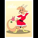 alebrije animated avian bird bovid canid canine canis caprine chicken clothing female fox galliform goat itka lizard low_res magical_creature mammal murid murine panties phasianid rat reptile rodent scalie solo underwear vickttor93 wolf