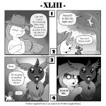  1:1 antennae_(anatomy) apple_bloom_(mlp) applejack_(mlp) arthropod clothing comic cowboy_hat crossed_arms dialogue earth_pony english_text equid equine female friendship_is_magic hair hat headgear headwear hi_res horse insect lepidopteran mammal monochrome moth my_little_pony pony ponytail text vavacung 
