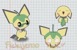 2026 biped bipedal_feral black_eyes black_tail clothing curimeme digital_drawing_(artwork) digital_media_(artwork) electronics eyewear fan_character feral fl_studio food fruit generation_2_pokemon glasses hat headgear headphones headphones_around_neck headwear hi_res joshuas male nintendo pichu plant pokemon pokemon_(species) solo stem stem_on_head sunglasses tail wearing_glasses white_eyes yellow_body