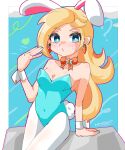  absurdres blonde_hair highres hoshinokotta mario_(series) playboy_bunny rosalina super_mario_galaxy 