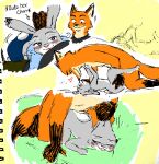  anthro aroused bed bedroom_eyes blush canid canine disney doggystyle duo ear_pull european_rabbit female fox from_behind_position furniture hi_res judy_hopps lagomorph leporid looking_pleasured lying lying_on_bed male male/female mammal narrowed_eyes nick_wilde nose_kiss on_bed oryctolagus rabbit romantic romantic_couple seductive sex simple_background sketch sunnypompom06 true_fox zootopia 