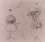 absurd_res animal_genitalia animal_penis animal_vulva balls being_watched big_penis bodily_fluids canid canine_genitalia canine_penis canine_vulva close-up cookie cum cum_drip cum_in_vagina cum_inside cumshot dripping duo ejaculation faceless_character faceless_female faceless_feral faceless_male female feral food furry_balls genital_fluids genital_focus genitals hi_res loobylewds looking_at_another low-angle_view male male/female mammal penis penis_focus sex simple_background sketch tail_anus traditional_media_(artwork) vulva vulva_focus