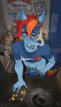 67_(meme) absurd_res animal_humanoid beverage_can big_penis blue_body blush bodily_fluids bottomwear carrot cigarette clothed clothing cool_s crossgender derpy_hooves_(mlp) equid equid_humanoid equine equine_humanoid erection food friendship_is_magic ftm_crossgender genitals hair hasbro hat headgear headwear hi_res humanoid long_hair male mammal mammal_humanoid masturbation midriff money motion_lines mrfuga multicolored_hair my_little_pony navel noseless pants penetrable_sex_toy penile penile_masturbation penis plant public_masturbation rainbow_dash_(mlp) rainbow_hair sex_toy smoking solo sweat topwear vegetable visor_cap