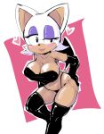  anonymous_artist armwear big_breasts blush breasts chiropteran clothed clothing elbow_gloves female gloves hand_on_butt handwear legwear mammal rouge_the_bat sega simple_background sketch skimpy solo sonic_the_hedgehog_(series) thigh_highs 