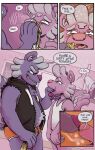  anthro blush clothing comic dirk_skunkdad duo father father_and_child father_and_son hi_res male male/male mammal mephitid parent parent_and_child shiny_skunk_(character) shinyluvdisc skunk sniffing son underwear underwear_sniffing 