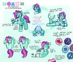2025 ambiguous_gender animate_inanimate avian blush bracelet character_name european_mythology eyewear feral genderfluid_(lore) goggles greek_mythology hasbro hi_res hippogriff jewelry joy_(krd) krd lgbt_pride living_plushie living_pool_toy looking_pleasured model_sheet my_little_pony mythological_avian mythological_creature mythology necklace nonbinary_(lore) null_crotch null_stimulation plushie pride_colors pronouns sex_toy solo stated_species sticker text vibrator wings