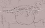 16:10 2020 akaikosh ambiguous_gender belly big_belly bubble capcom endosoma english_text feral fin gobul group huge_belly kelp leviathan_(mh) mass_vore monster_hunter multiple_prey safe_vore seaweed sketch text vore widescreen