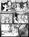 alarm aloha_shirt anthro back_groove balloon buckteeth chip_(disney) chipmunk chris_fischer clenched_teeth clothing comic dale_(disney) dialogue disney english_text facepalm ground_squirrel group grunting hi_res hole_in_glass imminent_danger impact_effect inflatable lever male mammal medical_instrument mistake monochrome mouse murid murine oops pattern_clothing pattern_shirt pattern_topwear peril rodent scalpel scientific_instrument sciurid shirt surgical_instrument sweater teeth text thinking topwear tripping turtleneck uhoh window