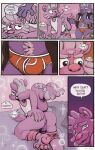  anthro anus balls belt bulge butt clothing comic dirk_skunkdad duo father father_and_child father_and_son genitals hi_res incest_(lore) male male/male mammal mephitid parent parent_and_child penis shiny_skunk_(character) shinyluvdisc skunk son underwear 