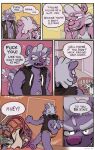  anthro clothing comic dialogue dirk_skunkdad father hi_res laundry_basket male mammal mephitid parent shiny_skunk_(character) shinyluvdisc skunk son underwear 