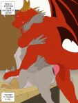 2023 3:4 anthro avian beak big_beak biped brown_eyes cerath_(dragon-lover) claws door dragon duo english_text eyes_closed feathers feet female foot_on_face foot_on_head from_behind_position furniture genitals grey_body grey_feathers grin gryphon hi_res holding_down impregnation impregnation_attempt impregnation_kink impregnation_wish lottle_(dragon-lover) male male/female membrane_(anatomy) membranous_wings muscular mythological_avian mythological_creature mythological_scalie mythology no_shading nx-3000 over_table penetration penile penile_penetration penis penis_in_vagina red_body reptile scalie scratches sex smile snout table table_sex talons tapering_penis text toes vaginal vaginal_penetration winged_dragon wings yellow_talons