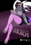  absurd_res akira_taia anthro big_breasts bikini breasts canid canine canis clothing colored colored_sketch female full-length_portrait hi_res high_heels hybrid jackal mammal portrait sketch sly_shadex solo swimwear were werecanid werecanine werewolf 