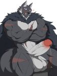  &lt;3 2022 anatake anthro balls barazoku biceps big_balls big_muscles big_penis blaidd_(elden_ring) bodily_fluids canid canine canis cape clothing crossed_arms elden_ring erection fromsoftware fur genital_fluids genitals hi_res huge_balls huge_muscles huge_penis humanoid_genitalia humanoid_penis licking licking_lips licking_own_lips looking_at_viewer male mammal muscular muscular_anthro muscular_male nude pecs penis precum scar self_lick simple_background sitting smile solo teeth thick_penis tongue tongue_out tuft vein veiny_penis video_games white_background wolf 