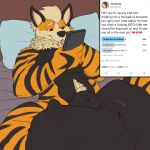  &lt;3 2018 5_fingers abs alternate_version_at_source ambiguous_gender ambiguous_prey animal_genitalia anthro anthro_focus anthro_pred anthro_prey anthrofied arcanine azathura ball_bulge balloon balls bed bedding belly_tuft big_balls big_sheath biped black_balls black_body black_claws black_countershading black_ears black_markings black_nose black_sheath black_skin black_stripes black_text canid canine canis claws cock_vore colored countershade_torso countershading coyote dated digital_drawing_(artwork) digital_media_(artwork) drop duo emoji fan_character fangs fight finger_claws fingers fist flat_colors fluffy forced front_view fur furniture genitals grey_body grey_fur half-closed_eyes happy hi_res huge_balls huge_sheath huttser-coyote_(character) hyper hyper_balls hyper_genitalia hyper_sheath imminent_death imminent_digestion inflatable inner_ear_fluff inside looking_down lying male male_focus male_pred mammal markings motion_lines narrowed_eyes neck_tuft nintendo nude number on_back on_bed orange_body orange_fur orange_skin peach_(disambiguation) pecs penile penis percentage pillow pok&eacute;mon pok&eacute;mon_(species) profanity punch red_eyes restrained retweet sheath skyler_(lukario) smile social_media soft_vore solo_focus spread_legs spreading striped_arms striped_body striped_fur striped_legs stripes struggling struggling_prey tan_body tan_fur tan_inner_ear_fluff teeth text three-quarter_view triceps tuft twitter unwilling_prey unwilling_vore video_games vore voting 