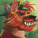  anthro astropandaart male pfp solo 