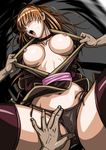  arms_behind_back bdsm bondage bound breasts choker crying dead_or_alive erect_nipples helpless imminent_rape kasumi kasumi_(doa) nipples panties restrained screaming tears tecmo thighhighs underwear 