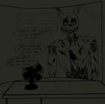  2022 animatronic anthro being_watched dialogue digital_drawing_(artwork) digital_media_(artwork) dirty_talk english_text five_nights_at_freddy&#039;s five_nights_at_freddy&#039;s_3 hi_res lagomorph leporid looking_at_another looking_at_viewer machine male mammal parvus rabbit robot scottgames solo speech_bubble springtrap_(fnaf) text video_games voyeur 