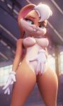  3d_(artwork) 4k absurd_res anthro areola aroused bedroom_eyes big_breasts breasts clothing curvy_figure digital_media_(artwork) embarrassed female genitals gloves handwear hevexy hi_res huge_filesize inside lagomorph leporid lola_bunny looking_down looking_pleasured looney_tunes mammal masturbation narrowed_eyes nipples nude presenting pussy rabbit seductive smile smirk solo space_jam spread_legs spread_pussy spreading standing warner_brothers wide_hips 