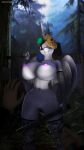  2021 3d_(artwork) absurd_res anthro areola artist_name axe big_areola big_breasts blue_hair breasts curvy_figure cutie_mark darkflash23 detailed_background digital_media_(artwork) equid equine evil_celestia_(idw) eyelashes eyeshadow female fingers friday_the_13th fur genitals green_hair hair hasbro hi_res hockey_mask horn horse hourglass_figure huge_breasts idw_publishing jason_voorhees looking_at_viewer machete makeup mammal mask melee_weapon multicolored_hair my_little_pony my_little_pony_(idw) navel night nipples nude outside pony purple_eyes pussy short_hair smile solo source_filmmaker sports_mask sportswear standing teeth thick_thighs two_tone_hair voluptuous weapon white_body white_fur wide_hips winged_unicorn wings 