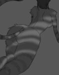  a2p_s2k all_fours anthro bent_over butt domestic_cat felid feline felis female focused from_behind_position hi_res humanoid mammal sex sketch solo solo_focus 