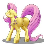 absurd_res anus blush butt clitoris cupcakesnstuff cutie_mark dock ears_down equid equine eyes_closed feathered_wings feathers female feral fluttershy_(mlp) friendship_is_magic genitals hair hasbro hi_res hooves long_hair long_tail mammal my_little_pony pegasus pink_hair pink_tail pivoted_ears puffy_anus pussy raised_tail simple_background solo standing white_background wings yellow_body 