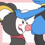  animated duo emolga forced forced_oral hugo_the_riolu hugoriolu male male/male nintendo oral oral_penetration penetration pok&eacute;mon pok&eacute;mon_(species) riolu sex video_games 