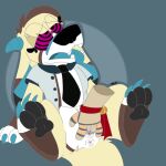  animatronic anthro bodily_fluids butt clothed clothing digital_media_(artwork) duo female female_penetrated fingering five_nights_at_freddy&#039;s fur genital_fluids genitals hair hi_res humanoid hybrid intersex intersex/female kangaroo machine macropod male male/female mammal marsupial masturbation not_furry nude open_mouth penetration pussy pussy_juice robot scottgames security_breach security_guard sex simple_background tongue vaginal vaginal_fingering vaginal_penetration video_games 