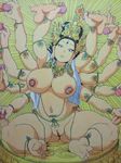  buddhism goddess handjob hitoshi_kusano jewellery jewelry multi_arm uncensored 