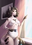  2022 5_fingers anthro black_hair bra breasts brown_eyes canid canine clothed clothing digital_media_(artwork) eyebrows eyelashes female fingers hair mammal p-v-s panties underwear 