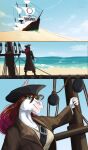  anthro comic desert digital_drawing_(artwork) digital_media_(artwork) equid equine female freedom guide_lines hero hi_res horse how-to mammal money patreon patreon_artist patreon_link payoneer pirate russia sea ship smile solo solo_focus sunny_way text url vehicle water watercraft 