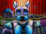  animatronic anthro canid canine clothing digital_media_(artwork) five_nights_at_freddy&#039;s five_nights_at_freddy&#039;s_2 hi_res humanoid machine male male/male mammal muscular phanterbull poochybig robot scottgames solo video_games 