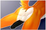  anthro anus balls big_balls big_penis black_anus black_penis butt canid canine fox fur genitals hi_res humanoid_genitalia humanoid_penis male mammal marisa111 mitsuhide_vulpes multicolored_body multicolored_fur penis red_body red_fox red_fur solo tail two_tone_body two_tone_fur white_balls white_body white_fur 