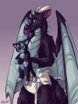 3:4 anthro cute_expression diaper dragon falund hi_res infantilism male pacifier padding plushie scalie solo wings 